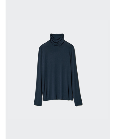 ヒートテックウルトラライトタートルネックT