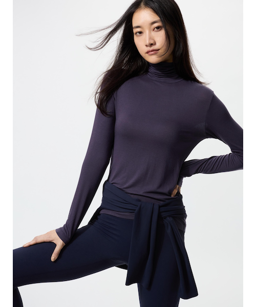 ヒートテックウルトラライトタートルネックT｜ユニクロの通販｜&mall