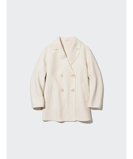 ダブルフェイスショートコート