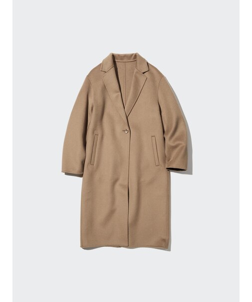 ダブルフェイスロングコート