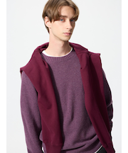 ラムクルーネックセーター