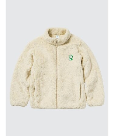 ドラえもん サステナモード KIDS ファーリーフリースフルジップジャケット(長袖)