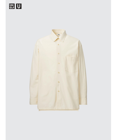 ブロードオーバーサイズシャツ（長袖）