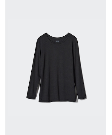 ヒートテッククルーネックT