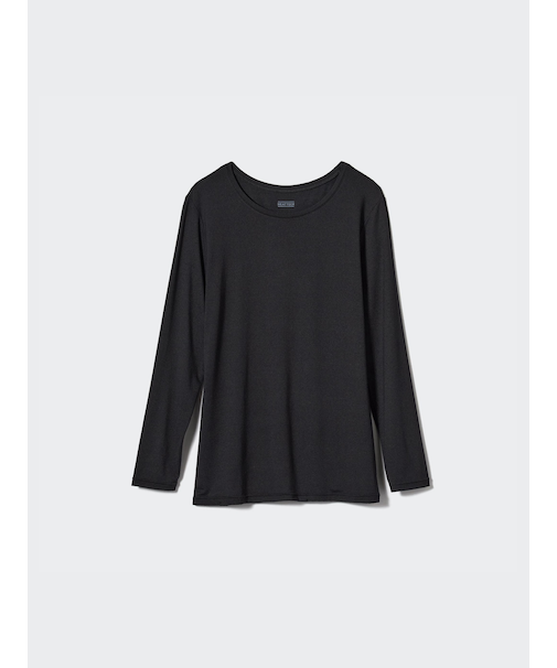 ヒートテッククルーネックT