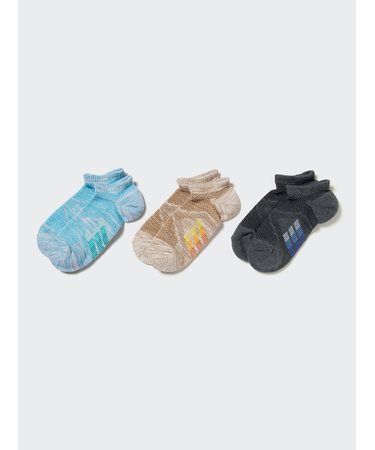 ショートソックス/3足組