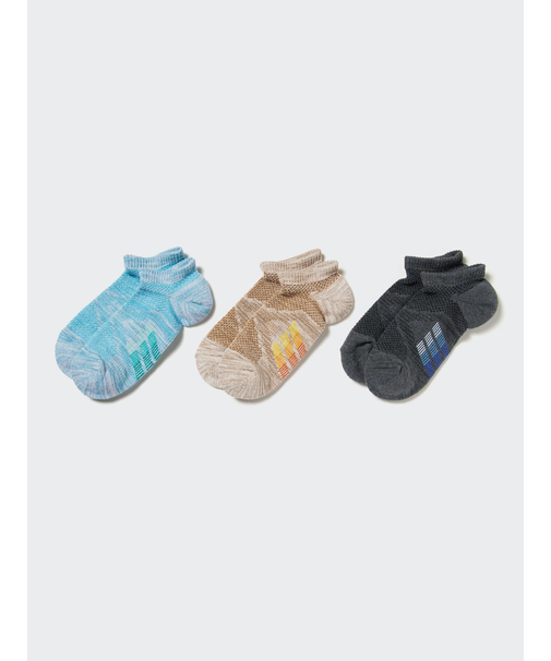 ショートソックス/3足組