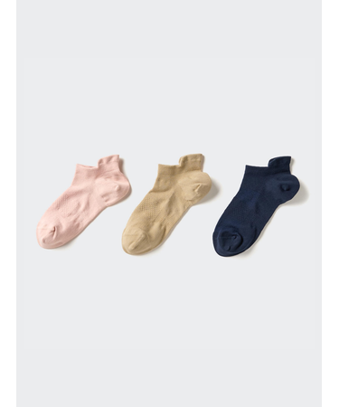 ショートソックス/3足組/スポーツ