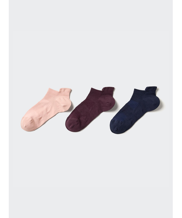 ショートソックス/3足組/スポーツ