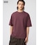 エアリズムコットンオーバーサイズTシャツ/5分袖