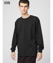 エアリズムコットンクルーネックTシャツ