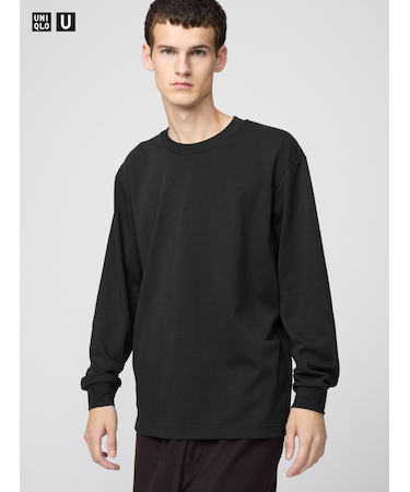 エアリズムコットンクルーネックTシャツ