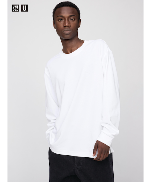 エアリズムコットンクルーネックTシャツ