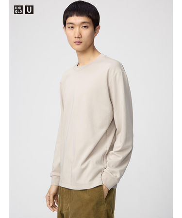 エアリズムコットンクルーネックTシャツ