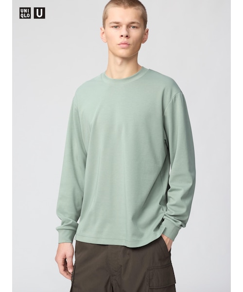 エアリズムコットンクルーネックTシャツ｜ユニクロの通販｜&mall