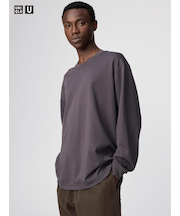 エアリズムコットンクルーネックTシャツ