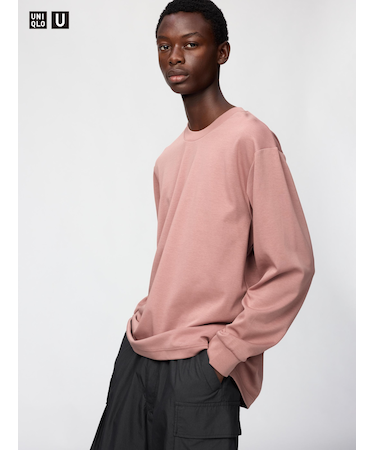 エアリズムコットンクルーネックTシャツ