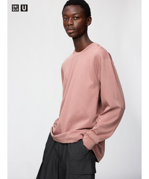 エアリズムコットンクルーネックTシャツ