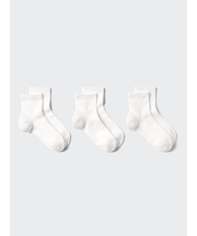 ソックス/3足組/リブパイル