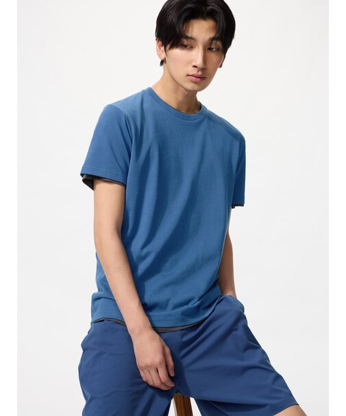 ドライカラークルーネックTシャツ