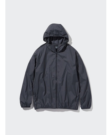 ポケッタブルUVカットパーカ/チェック