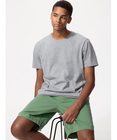 スーピマコットンクルーネックTシャツ