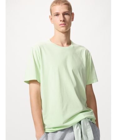 スーピマコットンクルーネックTシャツ