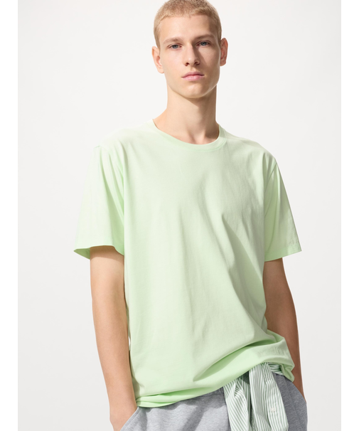 スーピマコットンクルーネックTシャツ