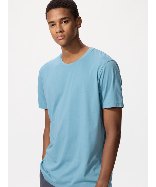 スーピマコットンクルーネックTシャツ