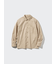 オーバーシャツジャケット/コットン