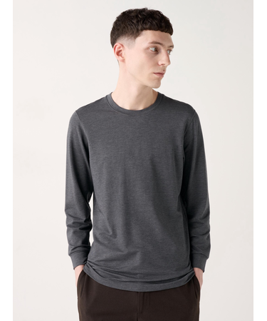 極暖ヒートテックコットンクルーネックT/9分袖