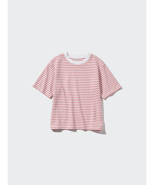 エアリズムコットンボーダーTシャツ