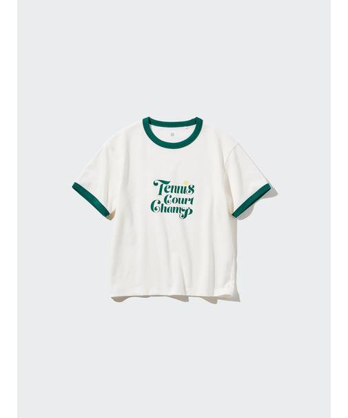 エアリズムコットングラフィックTシャツ