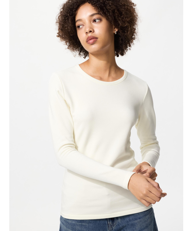 超極暖ヒートテッククルーネックT