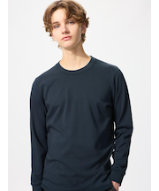 超極暖ヒートテッククルーネックT