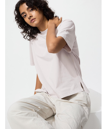 エアリズムコットンT