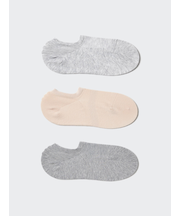 ベリーショートソックス/3足組/メッシュ