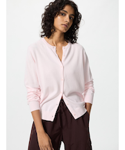 UVカットクルーネックカーディガン