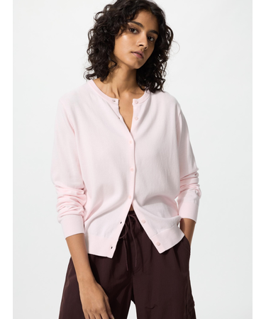 UVカットクルーネックカーディガン