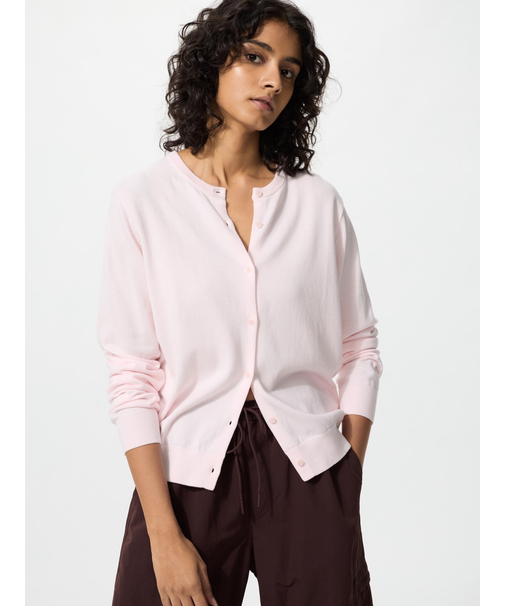 UVカットクルーネックカーディガン