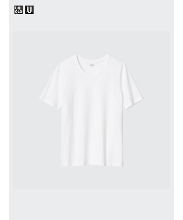 スーピマコットンクルーネックT