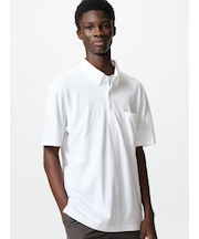 エアリズムカノコポロシャツ/ボタンダウン