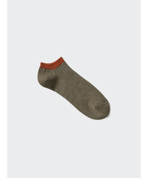 ショートソックス/リブ