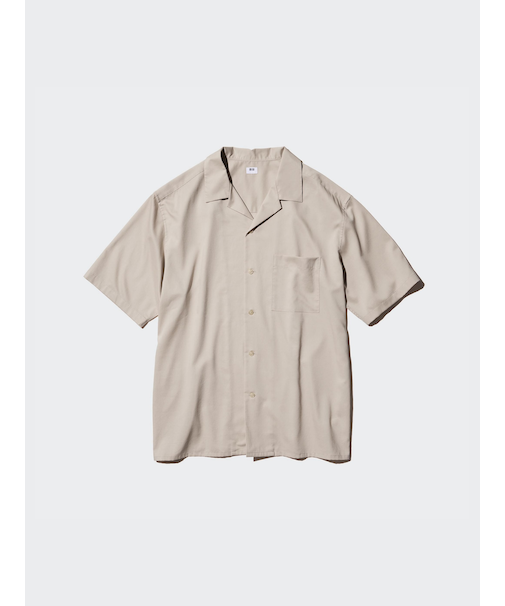 オープンカラーシャツ