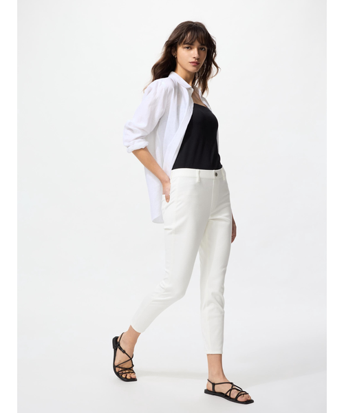 ウルトラストレッチクロップドレギンスパンツ｜ユニクロの通販｜&mall