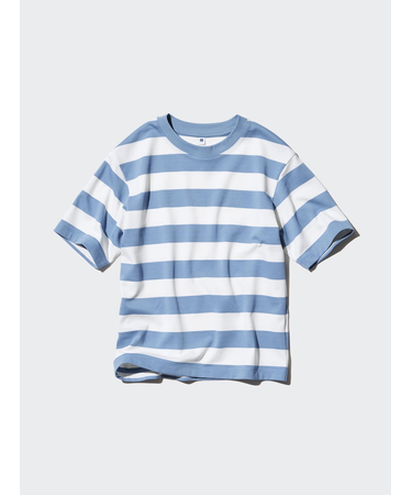 エアリズムコットンボーダーTシャツ