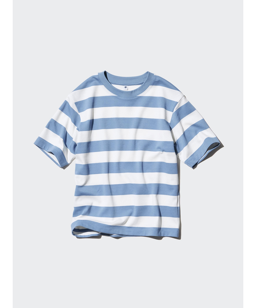 エアリズムコットンボーダーTシャツ