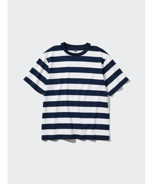 エアリズムコットンボーダーTシャツ