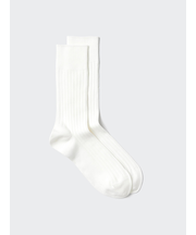 スーピマコットンワイドリブソックス