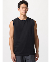 エアリズムコットンノースリーブTシャツ